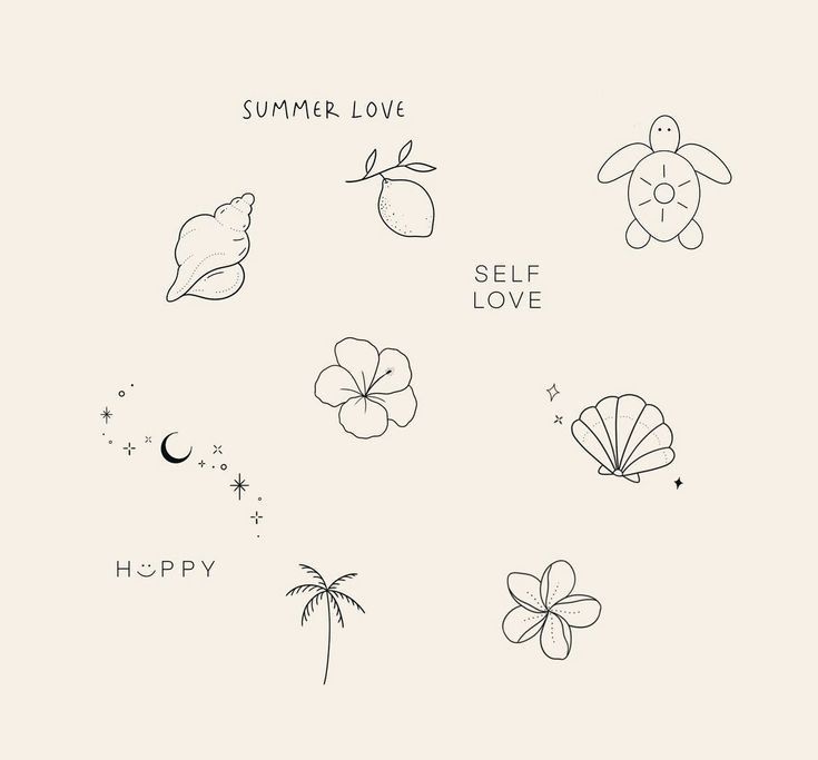 small beach tattoo ideas 0019