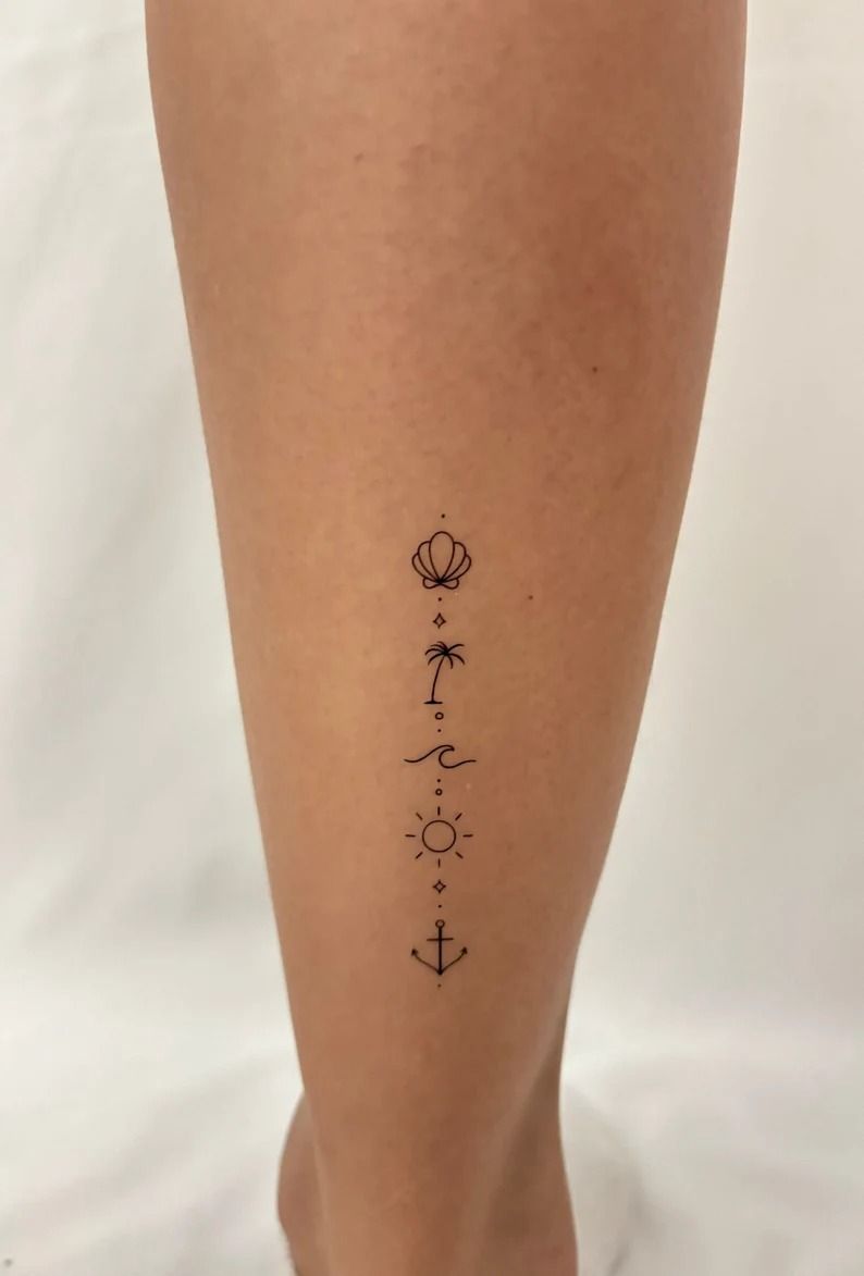 small beach tattoo ideas 0029