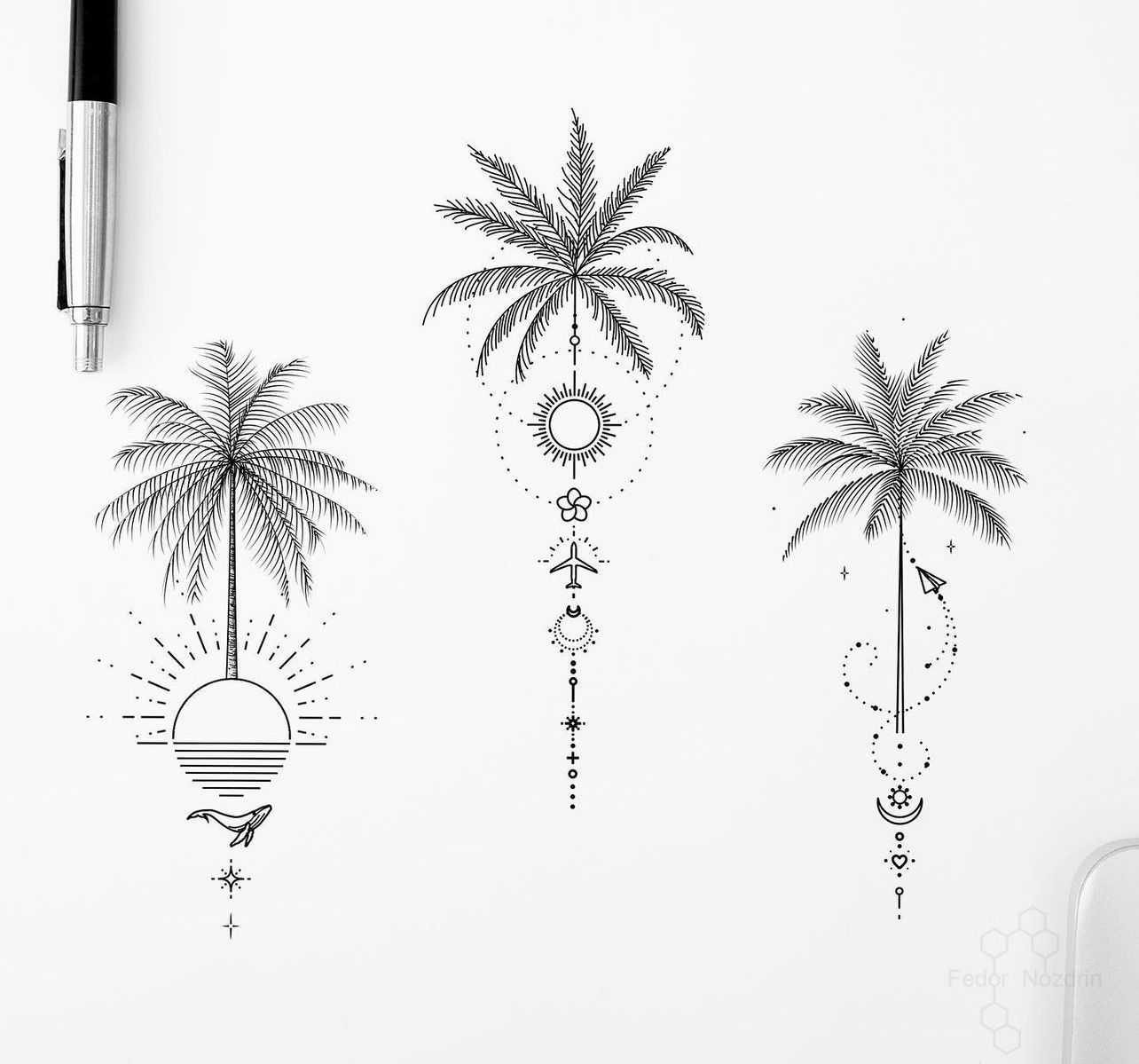 small beach tattoo ideas 0038