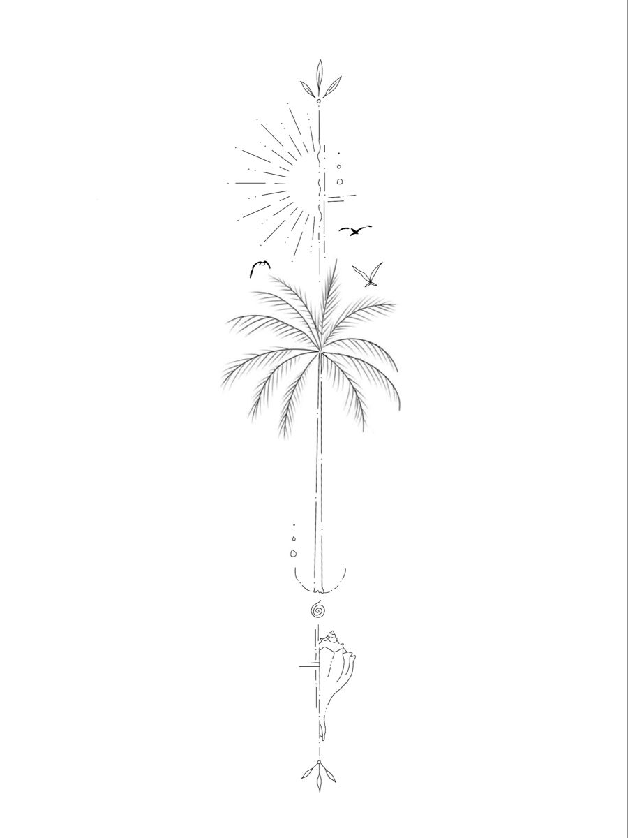 small beach tattoo ideas 0041