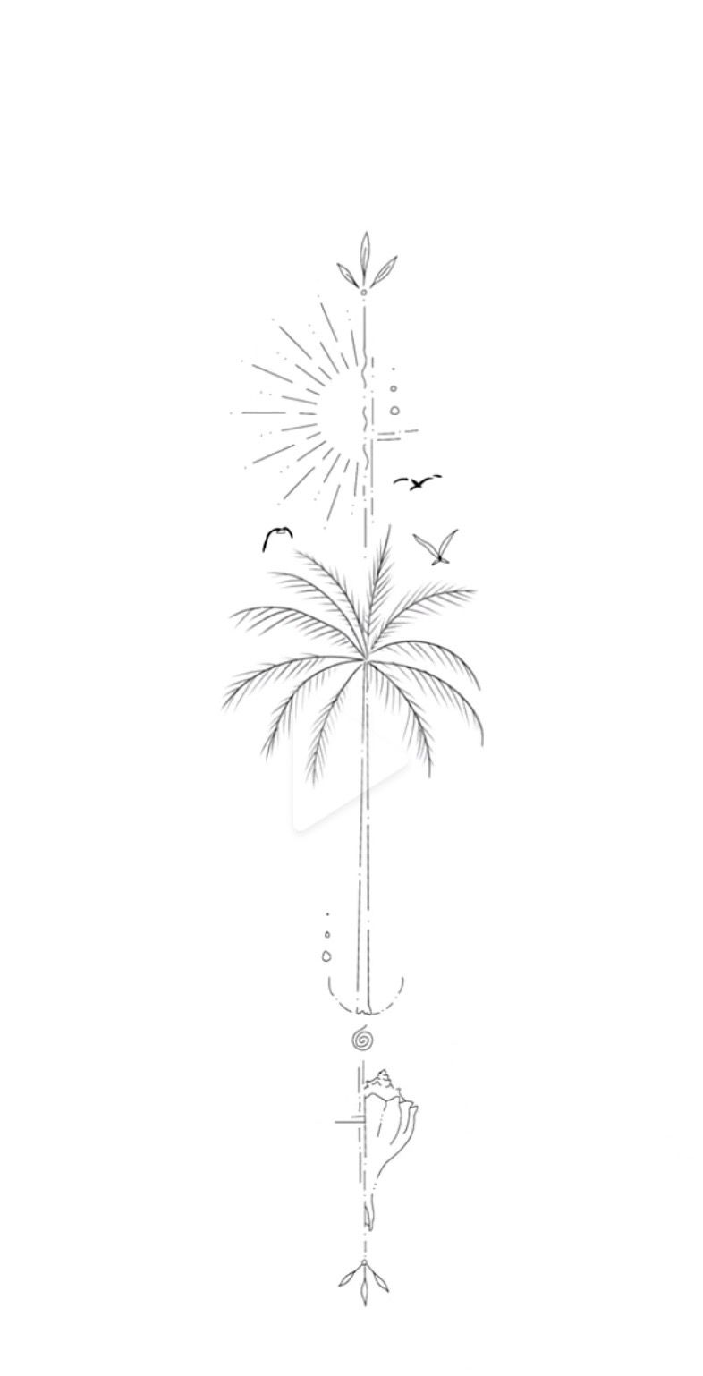 small beach tattoo ideas 0052