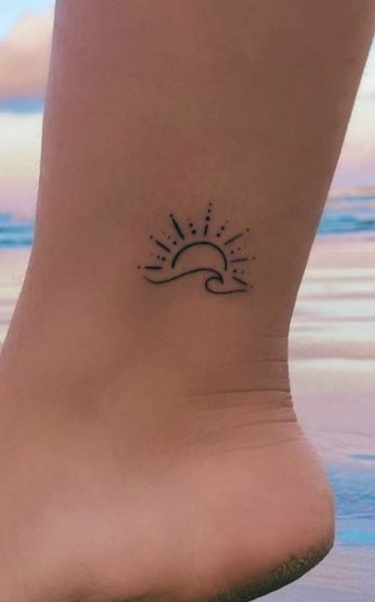 small beach tattoo ideas 0064