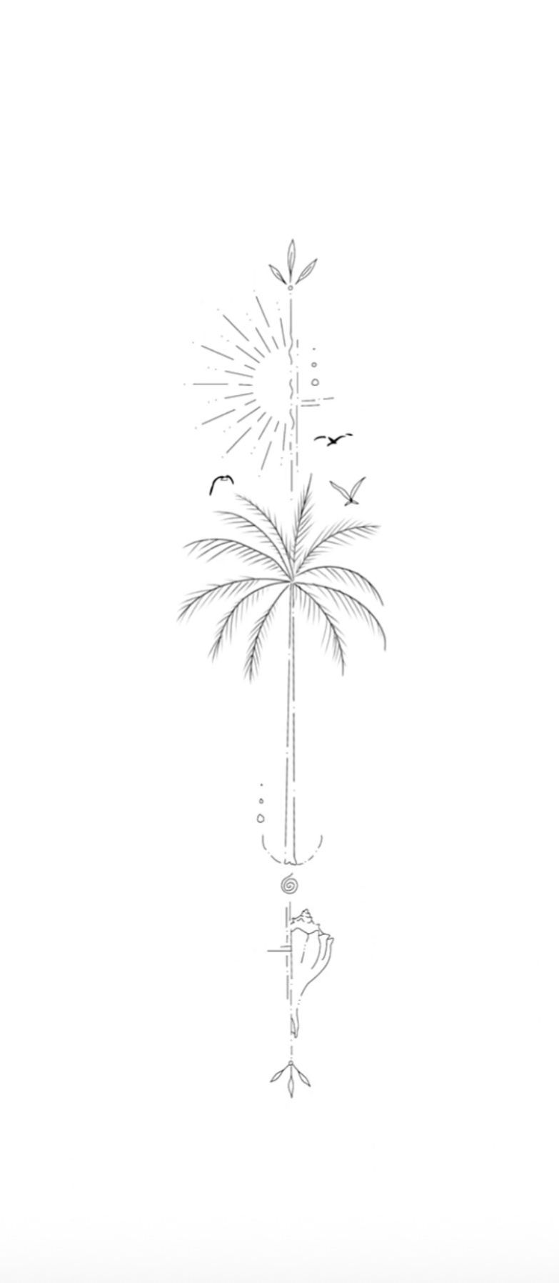 small beach tattoo ideas 0072