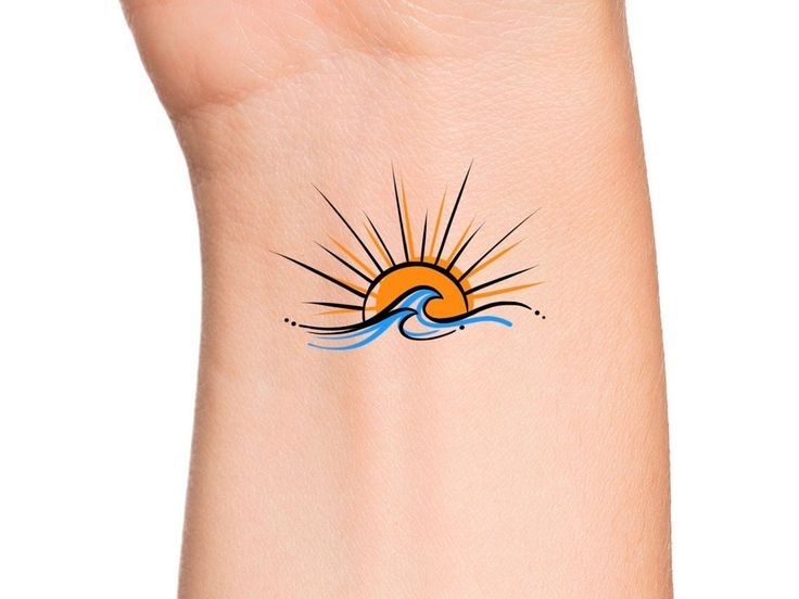 small beach tattoo ideas 0082