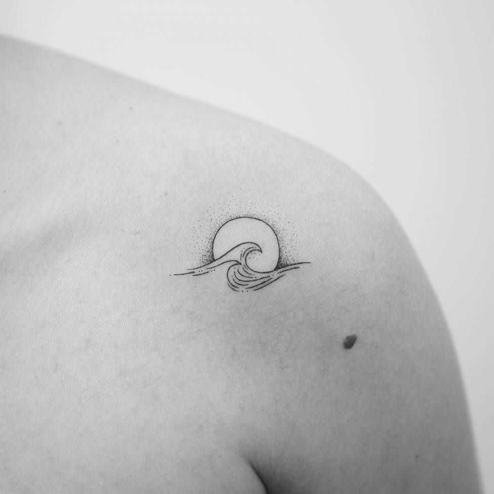 small beach tattoo ideas 0093