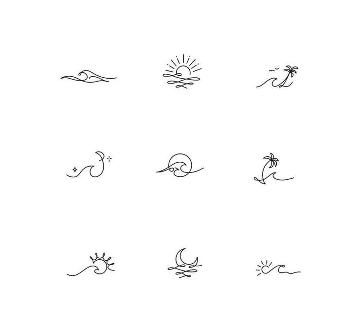 small beach tattoo ideas 0094