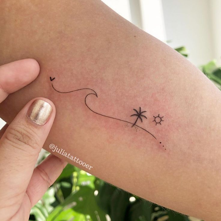 small beach tattoo ideas 0098