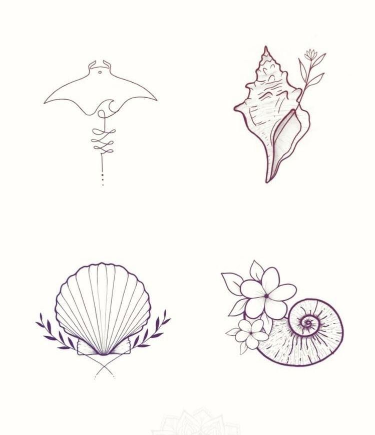 small beach tattoo ideas 0099