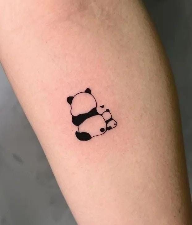 small bear tattoo 0024