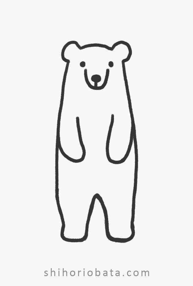 small bear tattoo 0046