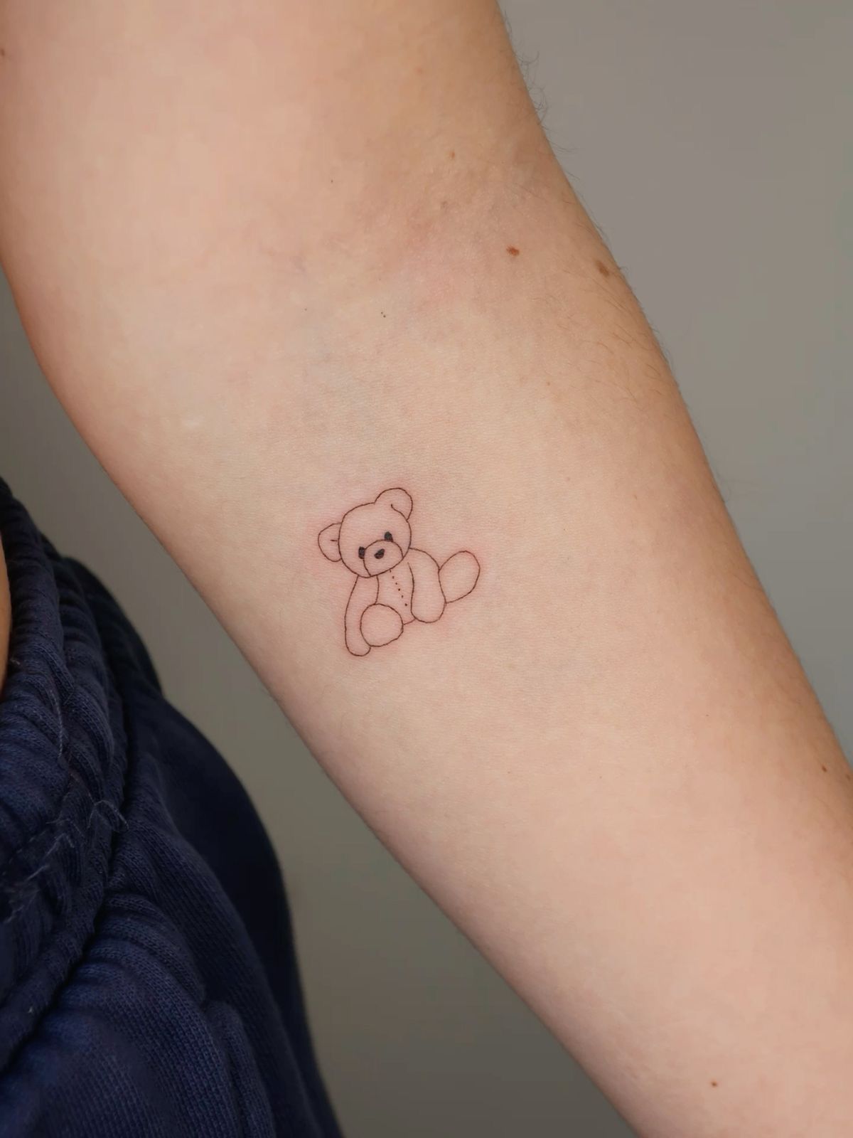 small bear tattoo 0050