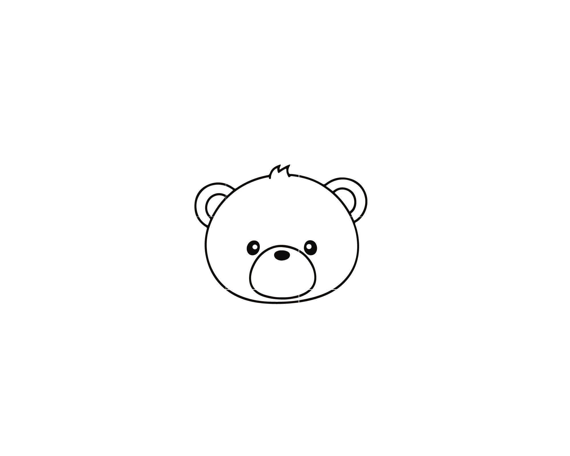 small bear tattoo 0082