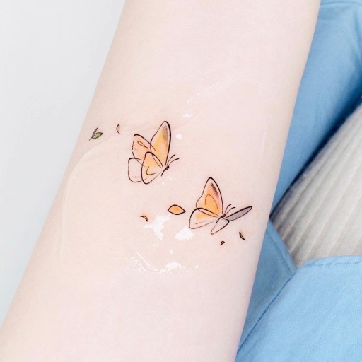 Small best friend tattoo ideas 0020