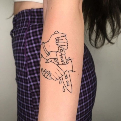 Small best friend tattoo ideas 0046