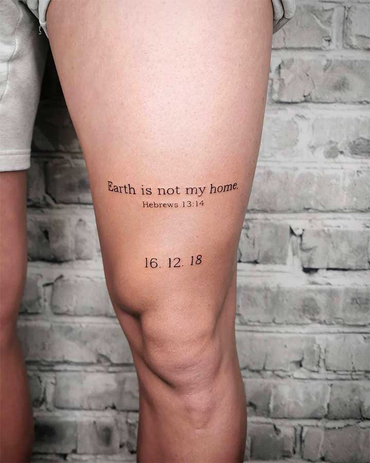 small bible verse chest tattoo 0030