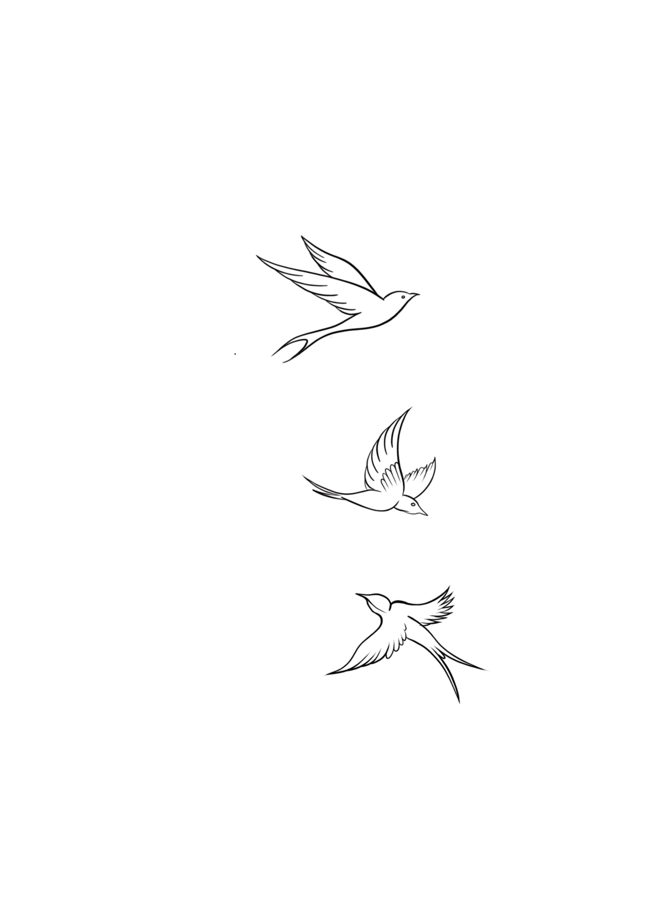 small bird tattoo designs 0016