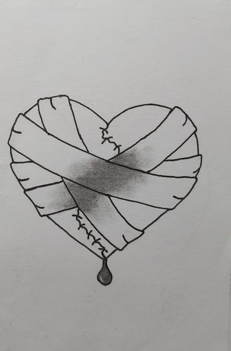 small broken heart tattoo meanings