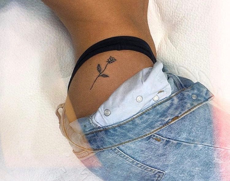 small bum tattoo ideas for females 0023