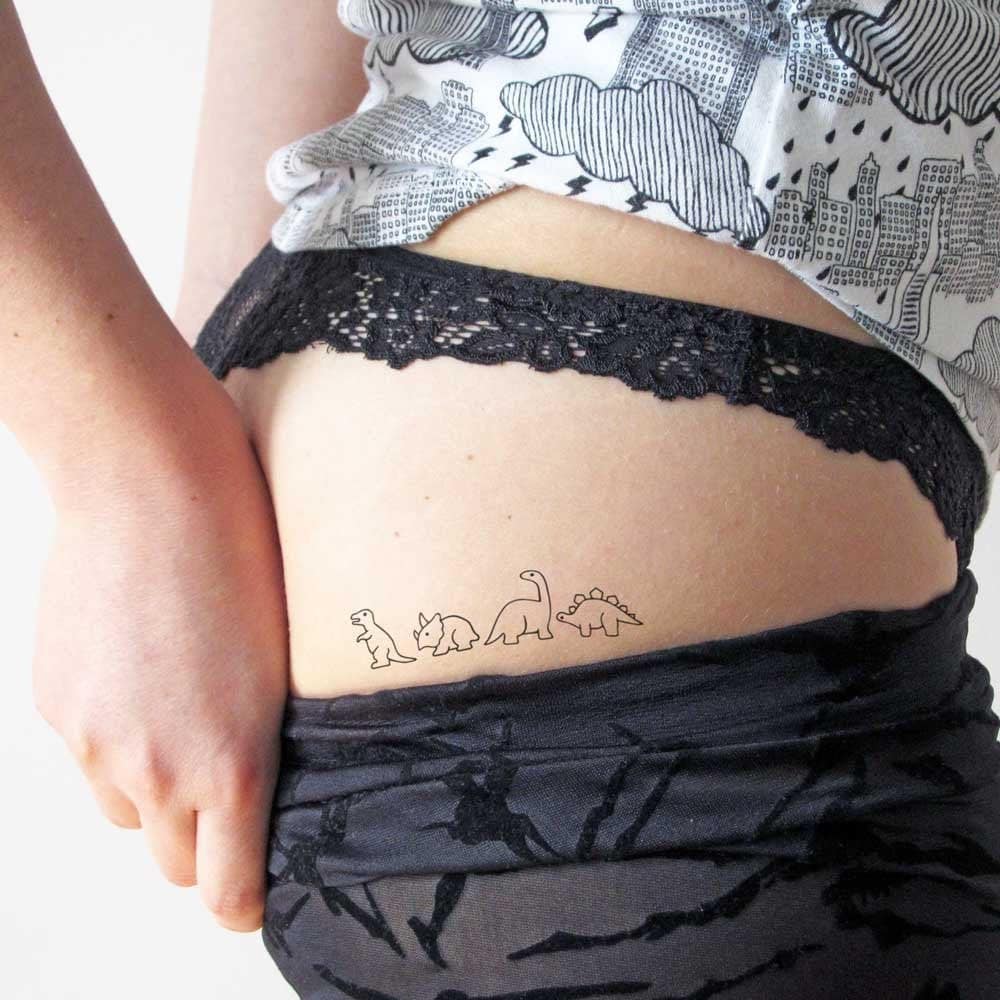 small bum tattoo ideas for females 0070