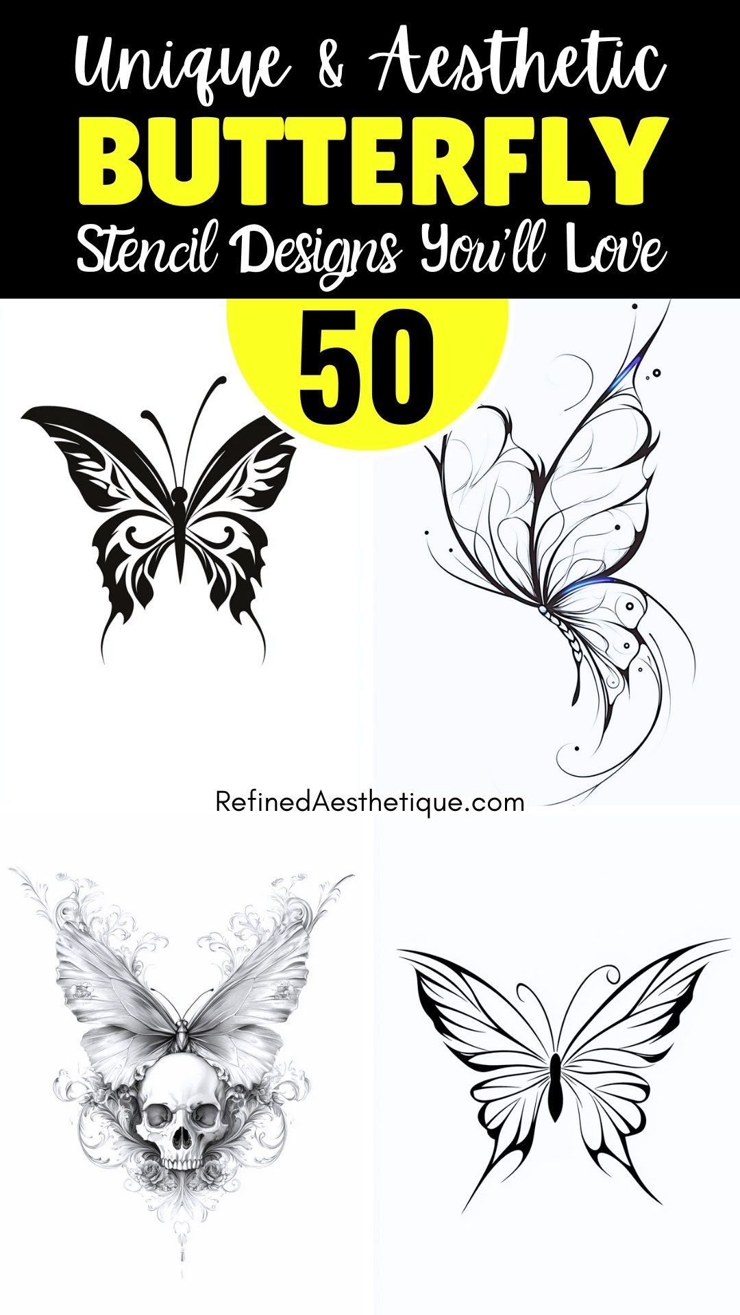 Small butterfly tattoo outline 0045