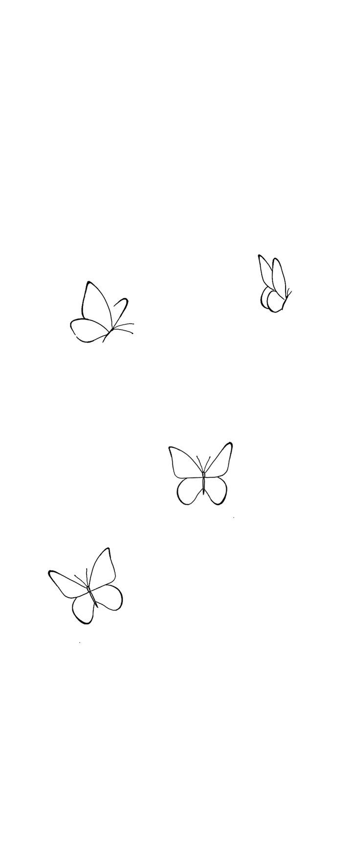 small butterfly tattoo 0023