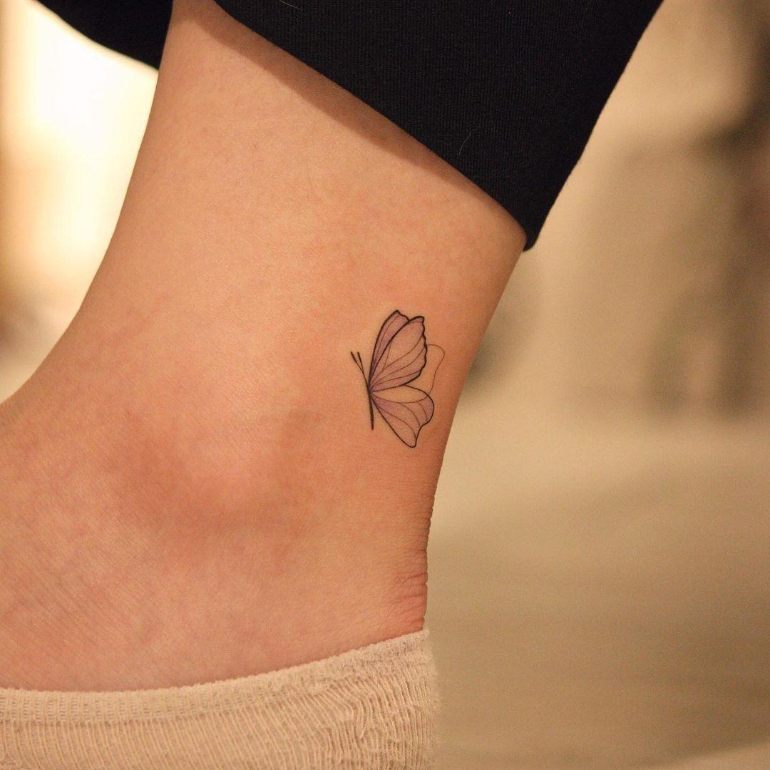 small butterfly tattoo 0027