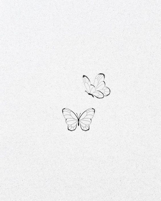 small butterfly tattoo 0032