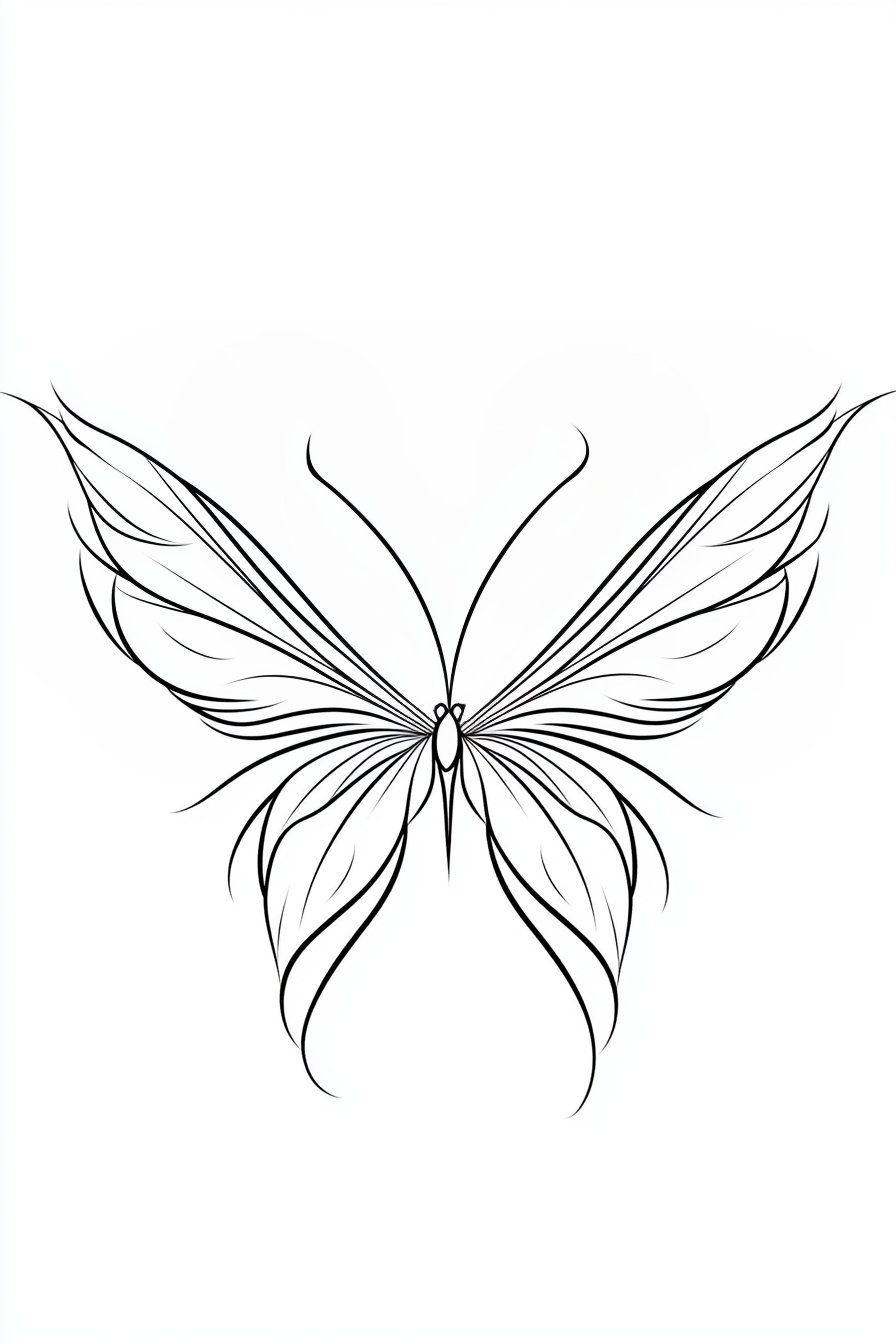 small butterfly tattoo 0038