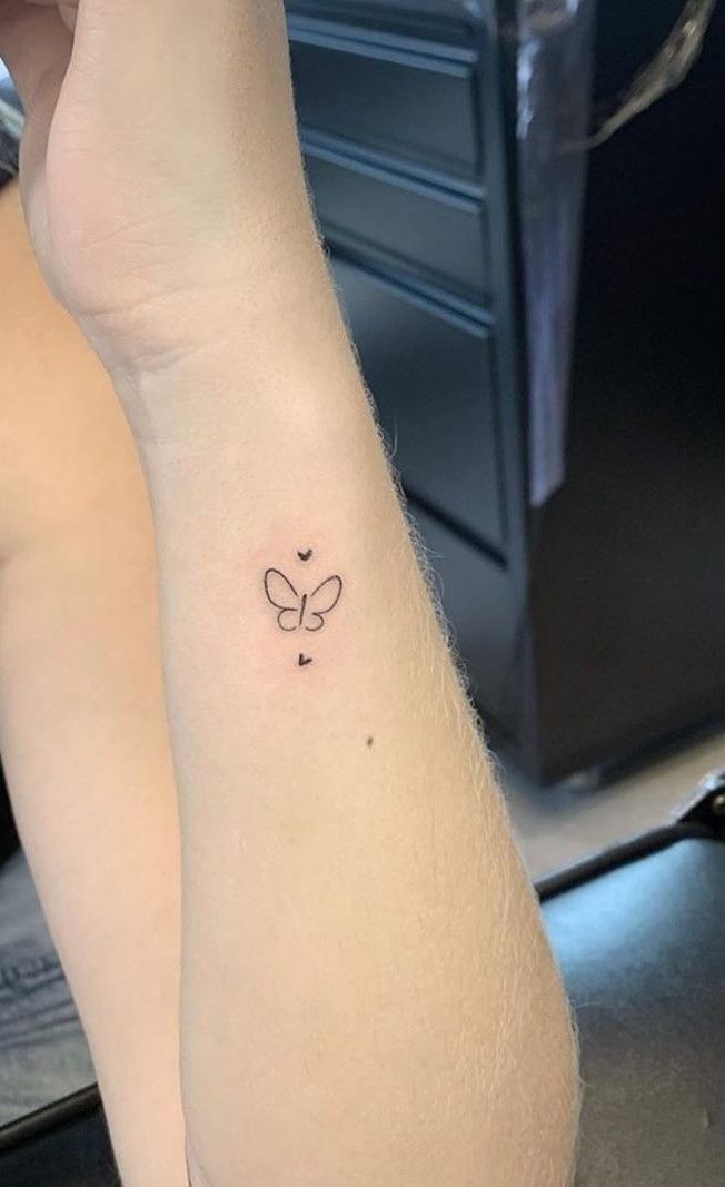 small butterfly tattoo 0063