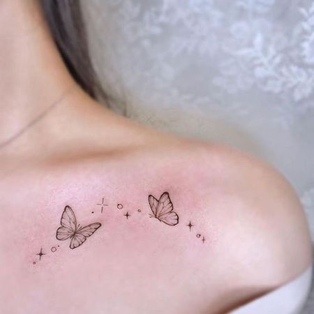 small butterfly tattoo 0067