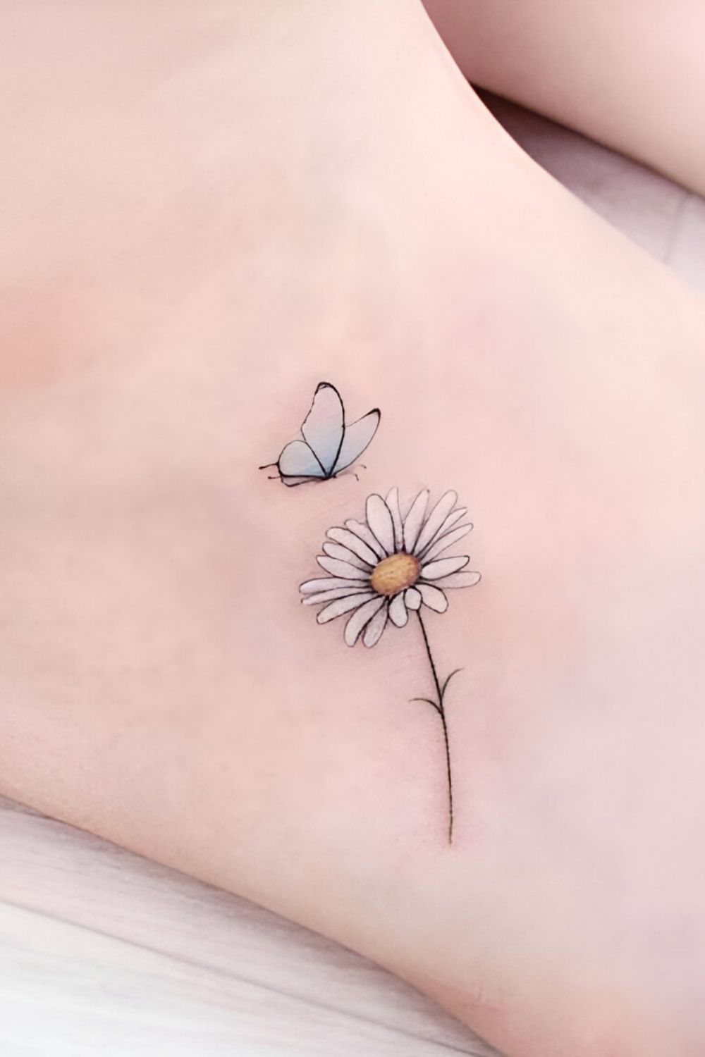 small butterfly tattoo 0070