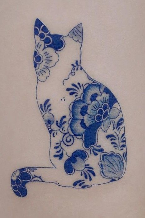 small cat tattoo 0075