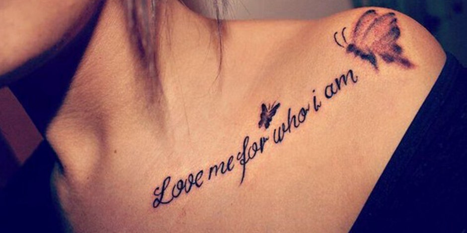 small chest quote tattoo 0031