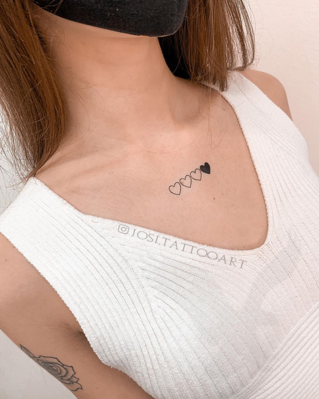 Small chest tattoo 0030