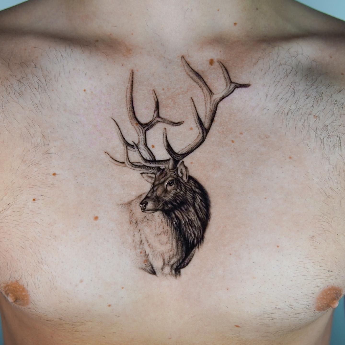 Small chest tattoo 0089