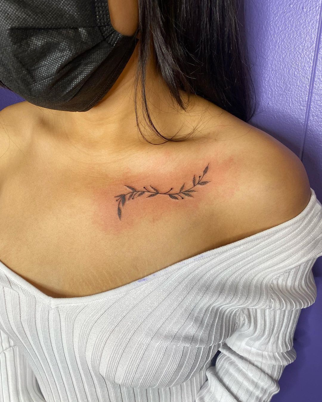 small collar bone tattoo designs