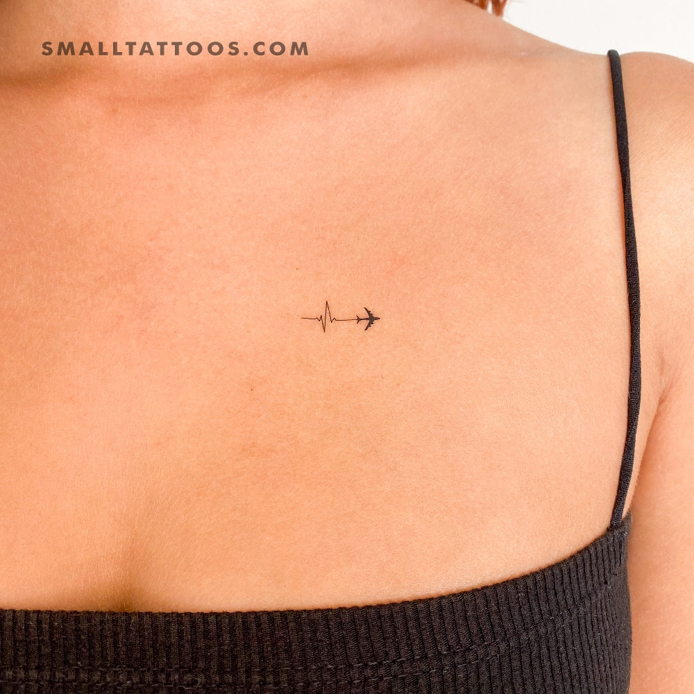 small collarbone tattoo 0053