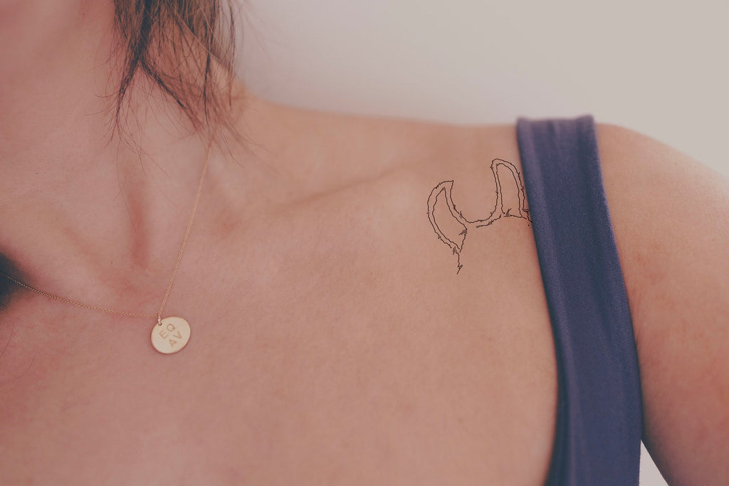 small collarbone tattoo 0074