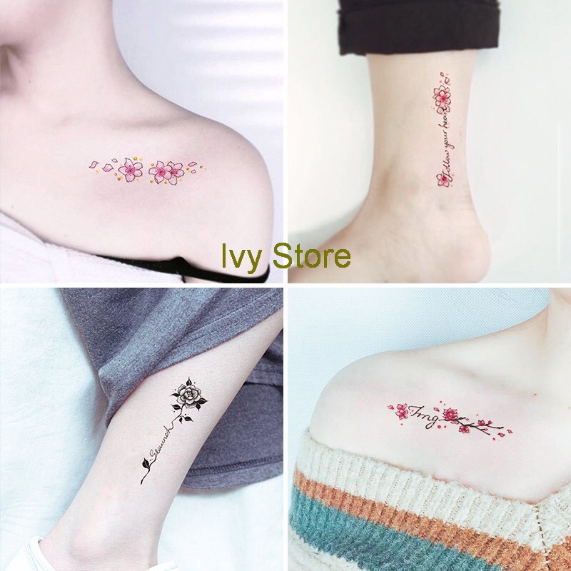 small collarbone tattoo 0076