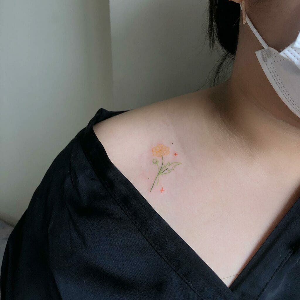 small collarbone tattoo 0077