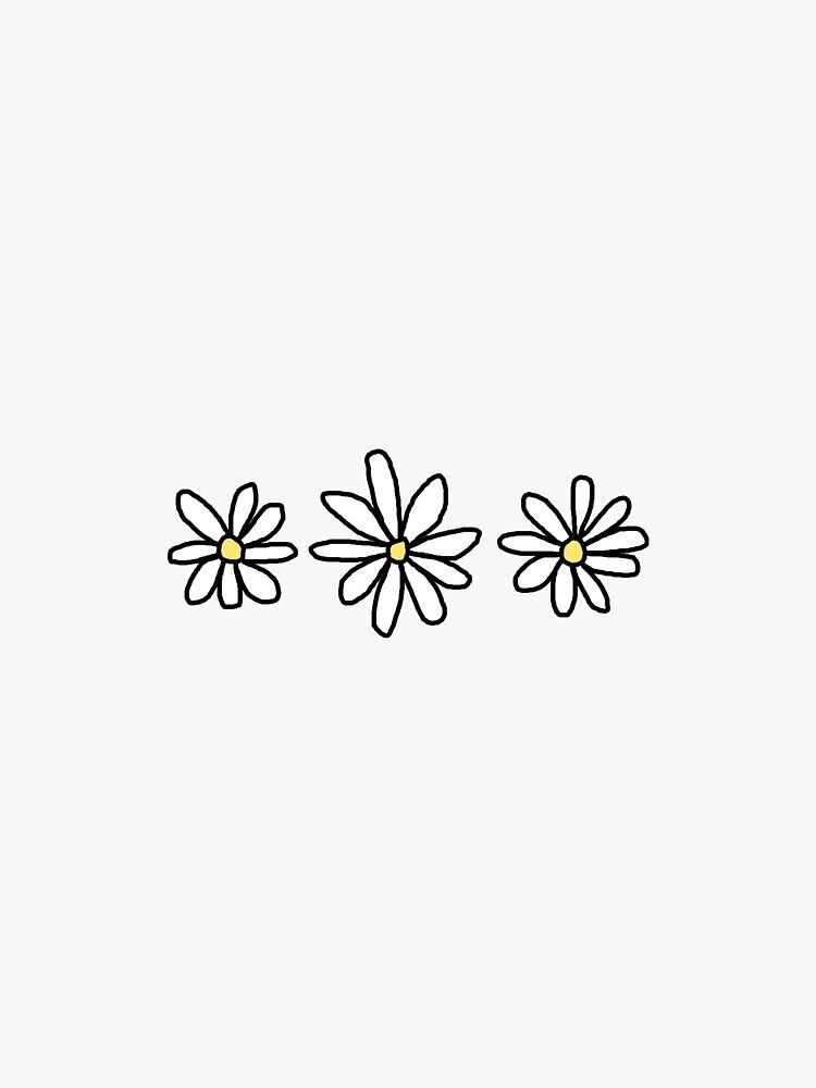 Small daisy tattoo 0047