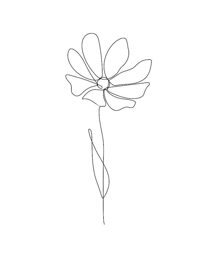 Small daisy tattoo 0085