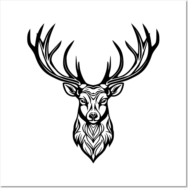 small deer tattoo 0046