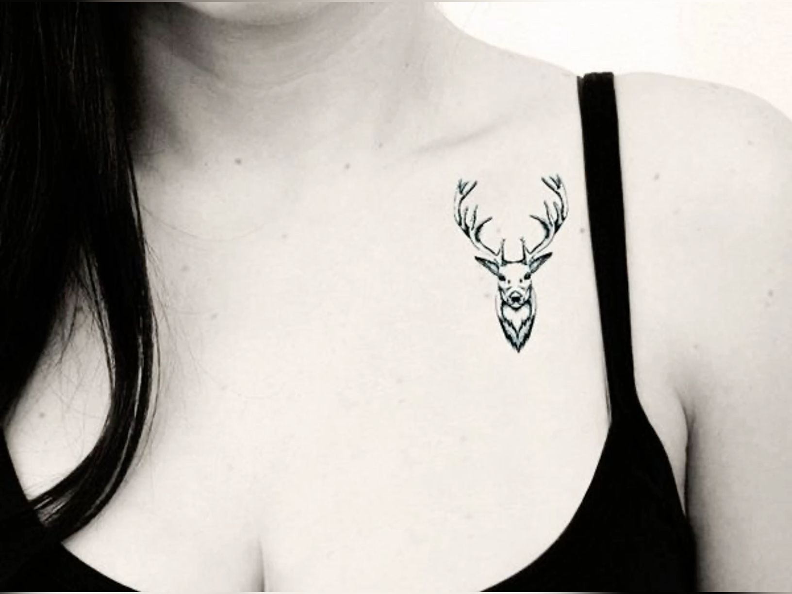 small deer tattoo 0061