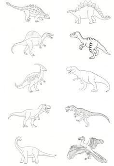 small dinosaur tattoo 0065