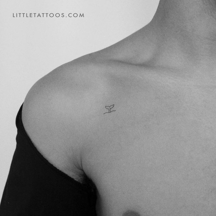 Small dolphin tattoo 0011