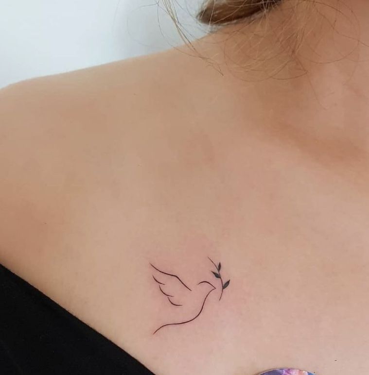 small dove tattoo designs