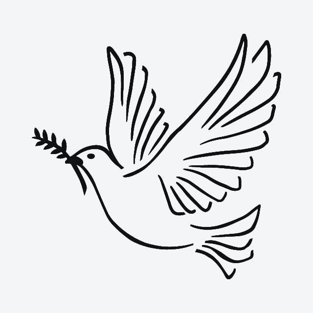 small dove tattoo 0020