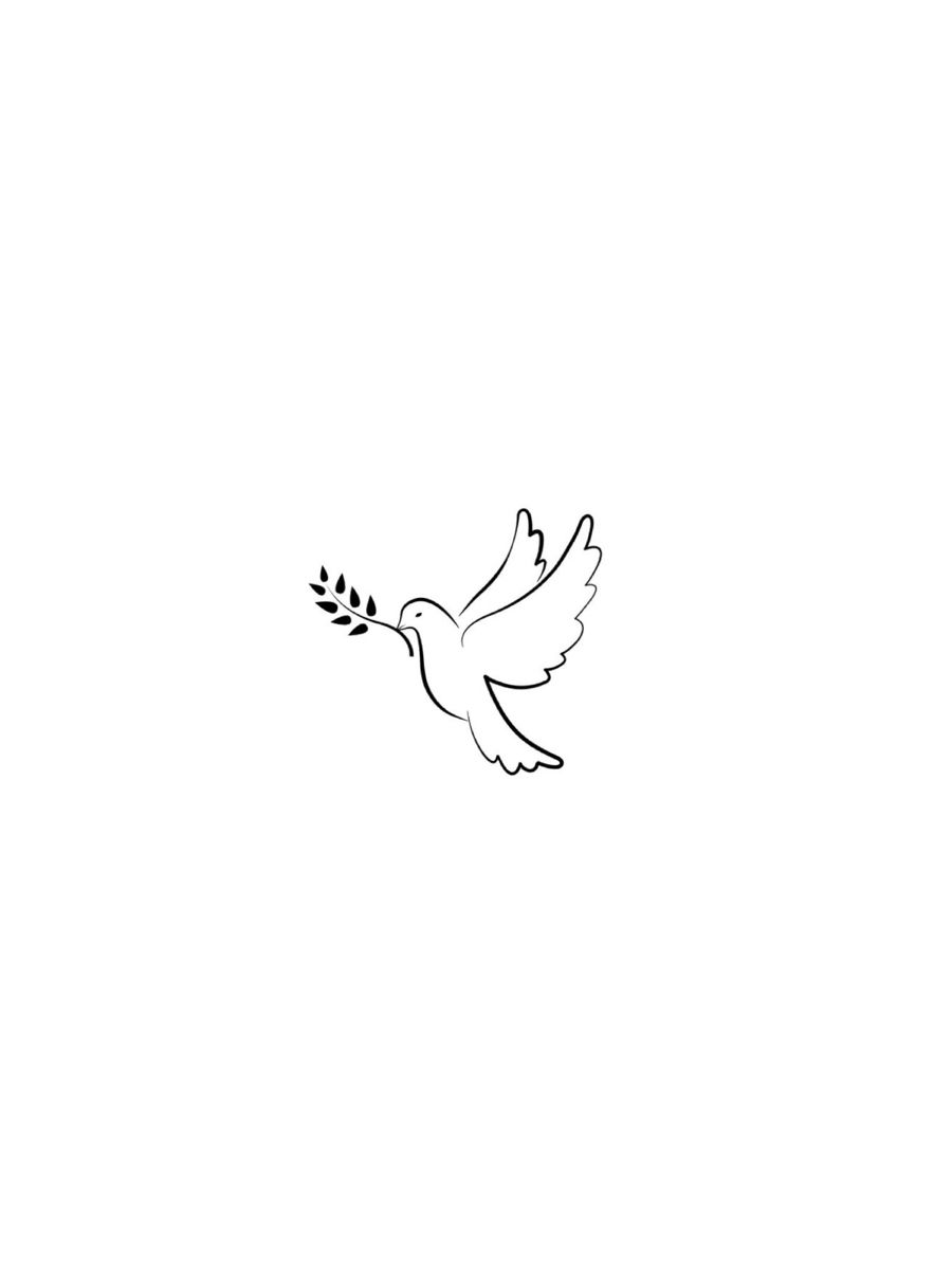 small dove tattoo 0029