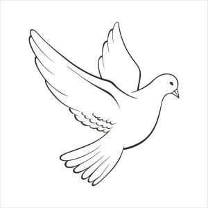 small dove tattoo 0062